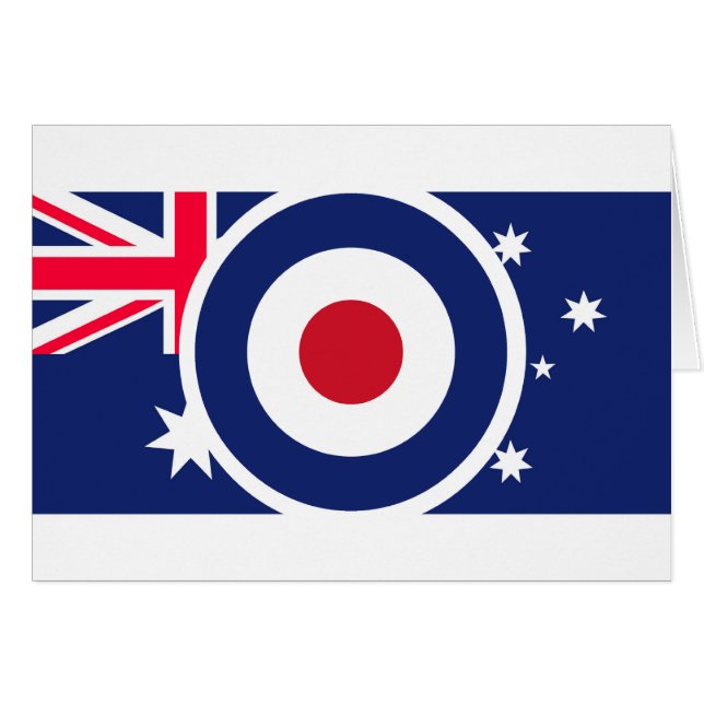 Roundel Australia Target Scooter Style (Vorderseite (Horizontal))