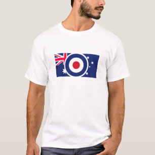Roundel Australien Ziel Scooter Stil T-Shirt