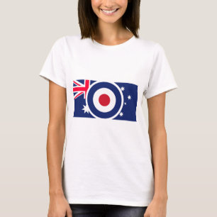 Roundel Australien Ziel Scooter Stil T-Shirt