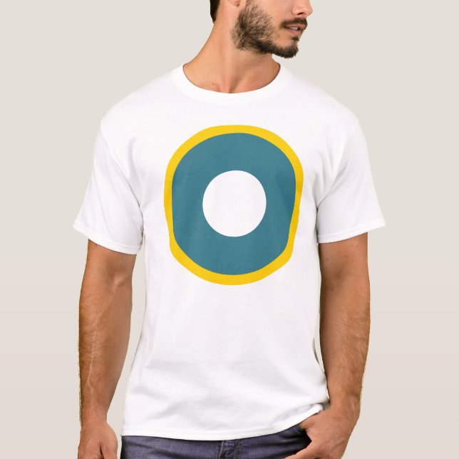 Roundel Befehl RAF Indien T-Shirt (Vorderseite)