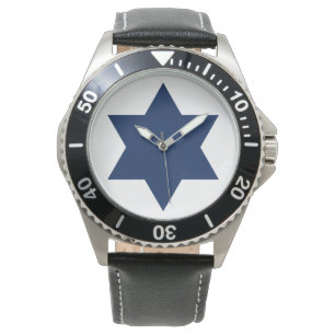 Roundel der israelischen Luftwaffe Armbanduhr