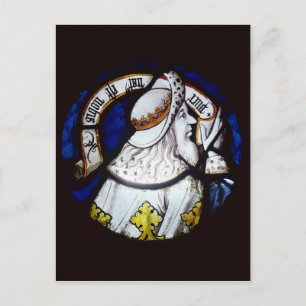 Roundel des Propheten Isaiah Postkarte