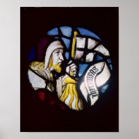 Roundel des Propheten Jeremiah, 15. Jahrhundert