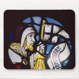 Roundel des Prophets Jeremias, 15. Jahrhundert Mousepad