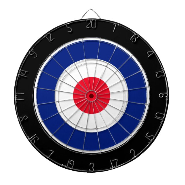 Roundel Graphic on Black Dartscheibe (vorne)