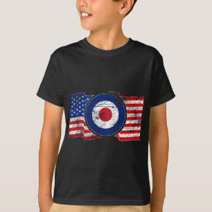 Roundel Mods USA Ziel Scooter T-Shirt