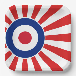 Roundel Target Mod JAPAN Zielmotorroller Pappteller