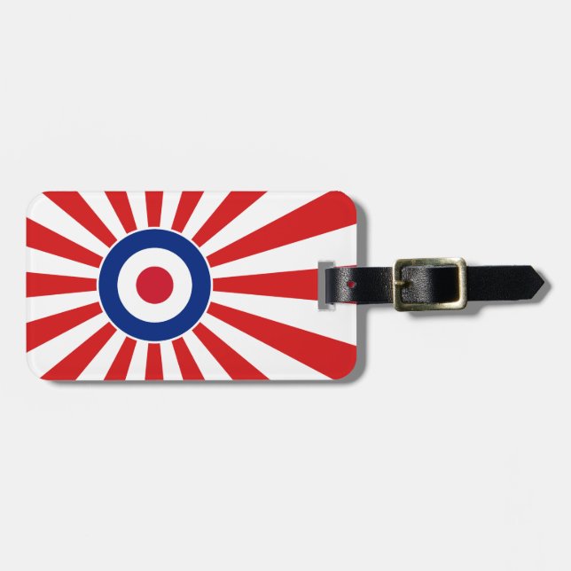 Roundel Target Mods JAPAN Target Roller Gepäckanhänger (Vorderseite horizontal)