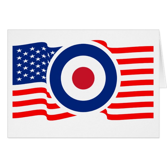 Roundel USA Target Graphic (Vorderseite (Horizontal))
