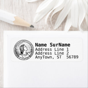 Roundel von St Viator von Lyon, Katechist (LD 01)