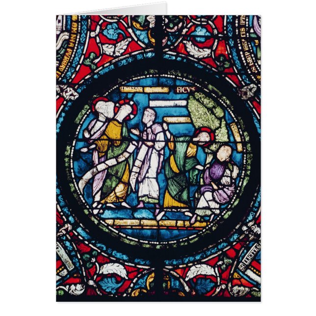 Roundel, welches die Parabel des Feigenbaums (Vorne)