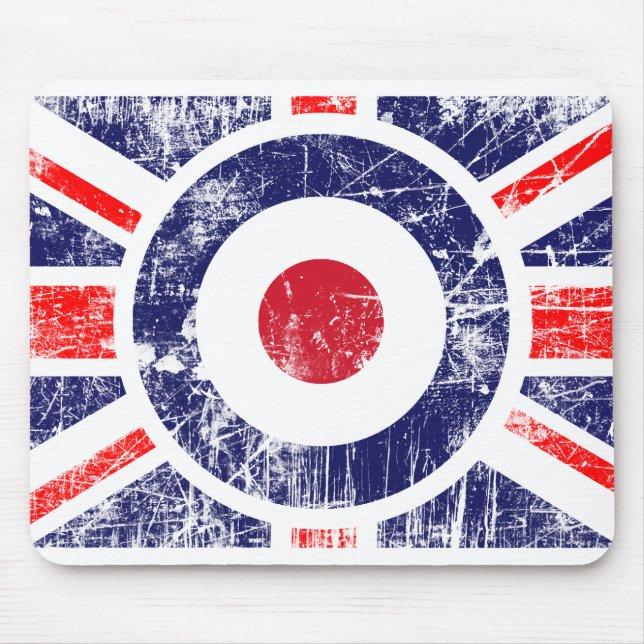 Roundel Ziel-Mod-BRITISCHER Mousepad (Vorne)