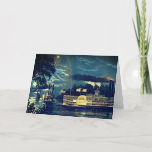 "Rounding a Bend" auf dem Mississippi: Leere Karte