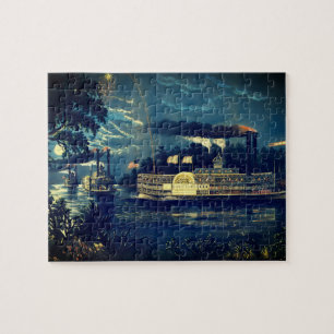 "Rounding a Bend" auf dem Mississippi: Puzzle