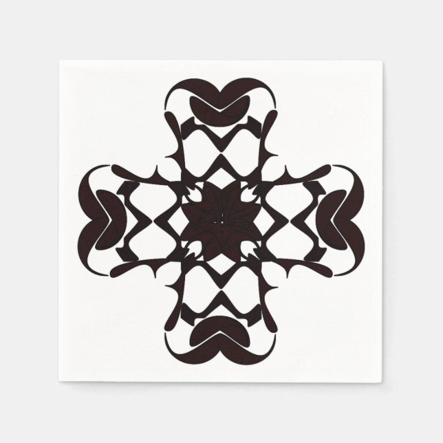 ROUNTER KREUZ SERVIETTE (Vorderseite)