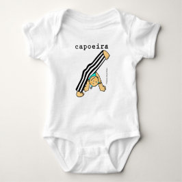 Roupa de bebê com desenho de de Capoeira  Baby Strampler