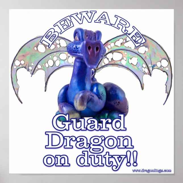 Rourke : Guard Dragon On Duty Poster (Vorne)