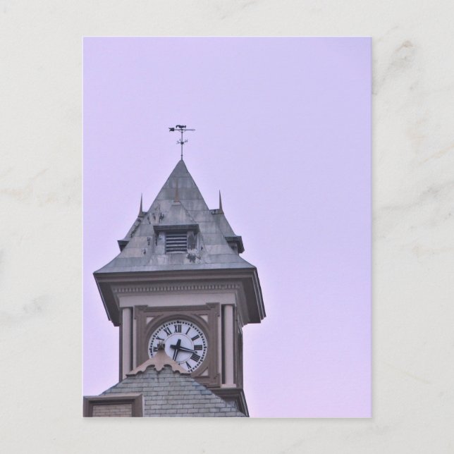 Rouss City Hall in Twilight Postkarte (Vorderseite)