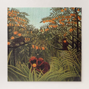 Rousseau - Affen im Orangenhain Puzzle