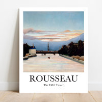 Rousseau Das Eiffelturmposter