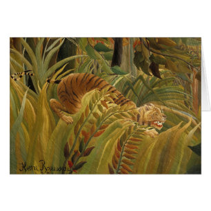 Rousseau Jungle Tropical Tiger Art