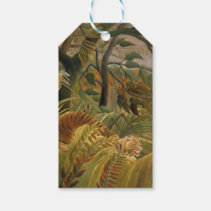 Rousseau Jungle Tropical Tiger Art Geschenkanhänger