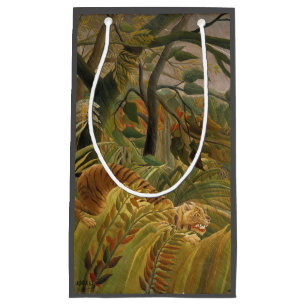 Rousseau Jungle Tropical Tiger Art Kleine Geschenktüte