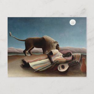 Rousseau’s Postkarte Schlafende Zigeunerin
