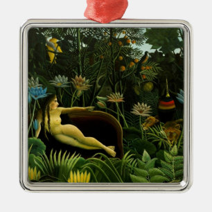 Rousseaus "Der Traum"-Ornament Silbernes Ornament