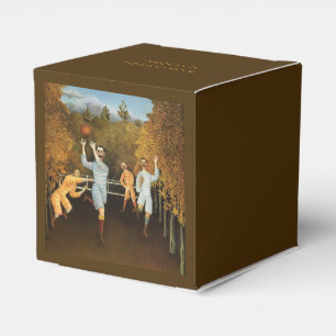 Rousseaus Fußballspieler bevorzugen Boxen Geschenkschachtel