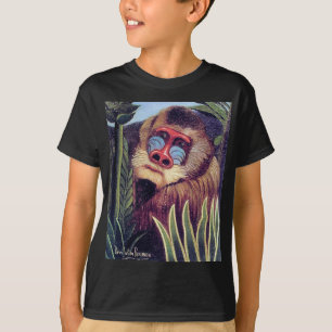Rousseaus "Mandrill im Dschungel" (circa 1909) T-Shirt