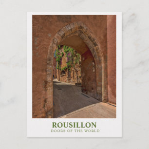 ROUSSILLON, Türen zur Welt, Reise-Postkarten Postkarte