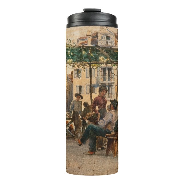 Roussoff’s Venedig-Kunstbecher Thermosbecher (Vorderseite)