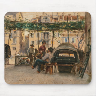 Roussoffs Mousepad in Venedig