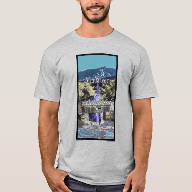 Route 100, Vermont T-Shirt (Vorderseite)