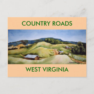 Route 55, Landschaftliche Highway Postcard Postkarte