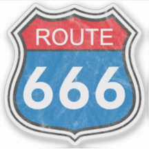 Route 666 (rot-blau)