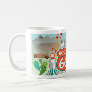 Route 66 11oz oder 15oz Tasse