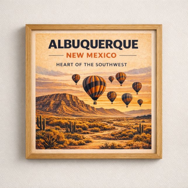 Route 66 Albuquerque Südwest-Erbe Poster (Von Creator hochgeladen)