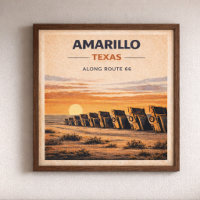 Route 66 Amarillo Texas Erbe