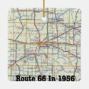 Route 66 Amarillo Weihnachtsschmuck