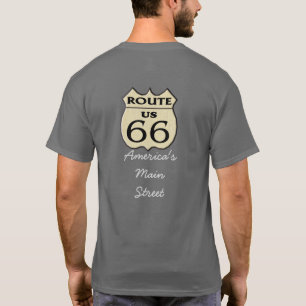 Route 66 America's Main Street - T - Shirt