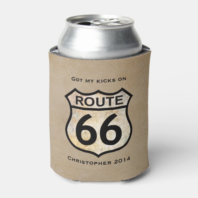 Route 66 (anpassbar) dosenkühler (Kanne Vorderseite)