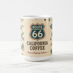 Route 66 California Coastal Morning Roast Escape Kaffeetasse