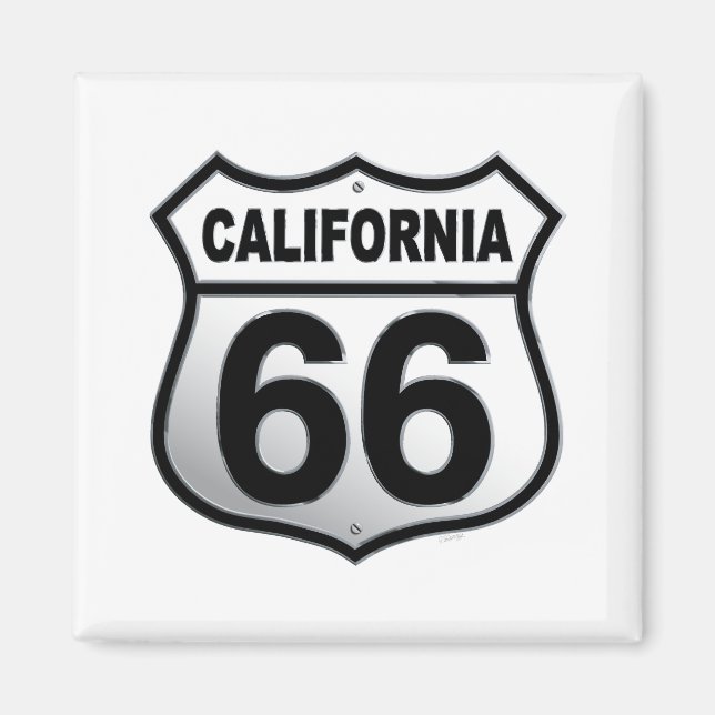 Route 66 California Magnet (Vorne)
