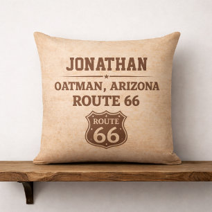Route 66 Centennial Oatman Esel Personalisiert Kissen