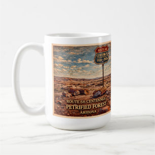 Route 66 Centennial Versteinerter Wald Kaffeetasse