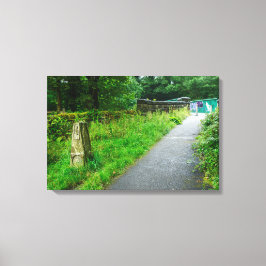 Route 66 Cycleway, Brearley Leinwanddruck