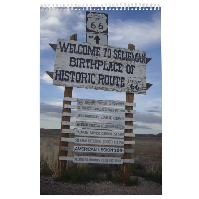 Route 66 - Datum beginnt beim Kauf Kalender (Titelbild)