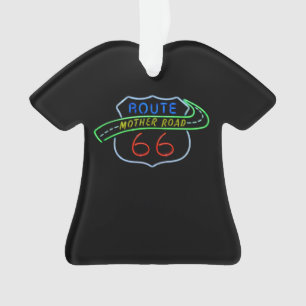 Route 66, Die Mutterstraße, Neon-Schild Ornament